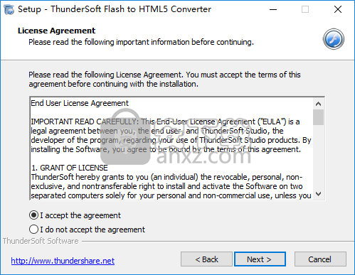 ThunderSoft Flash to HTML5 Converter(Flash转HTML5转换器)