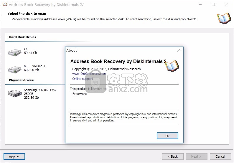 Address Book Recovery(通讯录数据恢复工具)