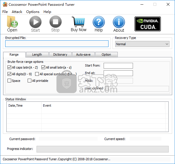 Cocosenor PowerPoint Password Tuner(PPT密码恢复软件)