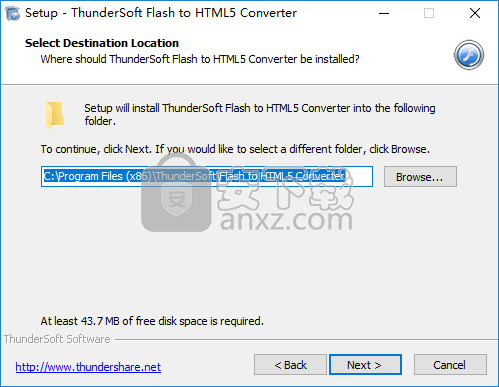 ThunderSoft Flash to HTML5 Converter(Flash转HTML5转换器)