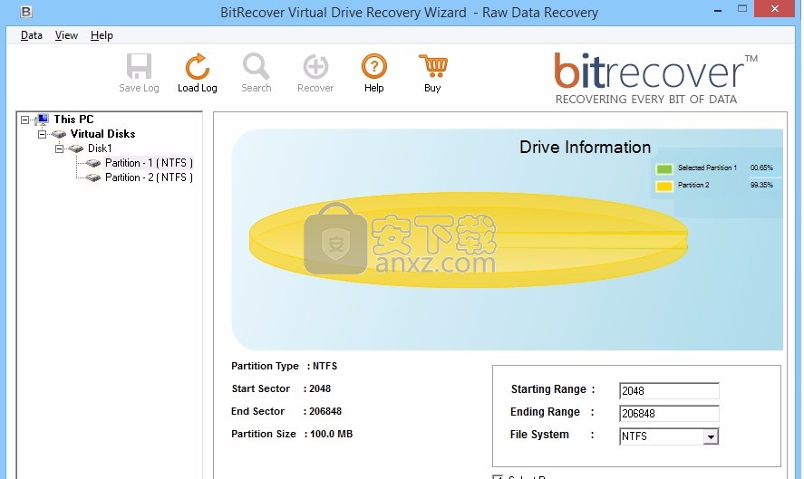 Virtual Drive Recovery Wizard(虚拟驱动器恢复向导)