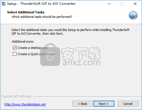 ThunderSoft GIF to AVI Converter(GIF转AVI转换器)