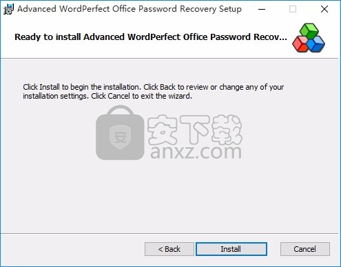 Advanced WordPerfect Office Password Recovery