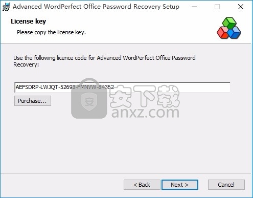 Advanced WordPerfect Office Password Recovery