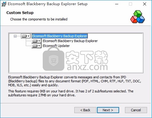 Blackberry Backup Explorer(文件密码与备份工具)