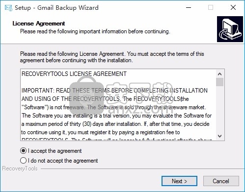 Gmail Backup Wizard(Gmail文件备份工具)