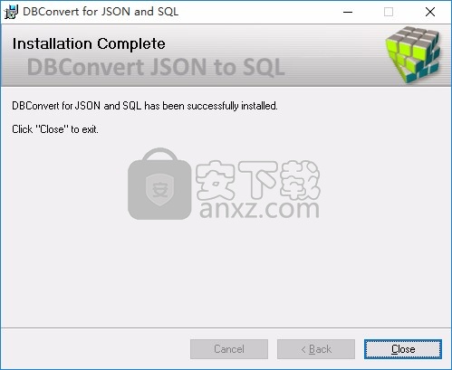 DBConvert for JSON and SQL(数据库文件转换工具)