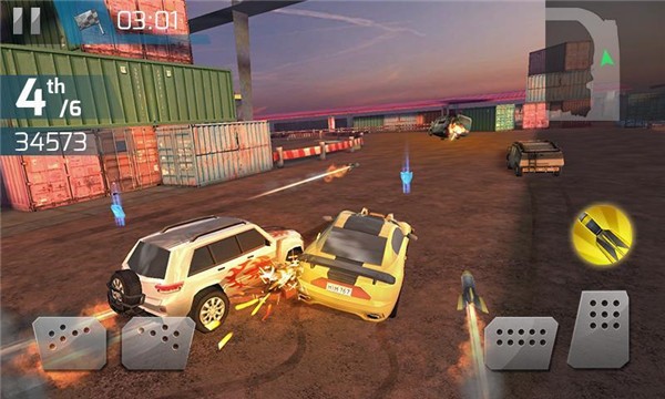 破坏对抗赛车