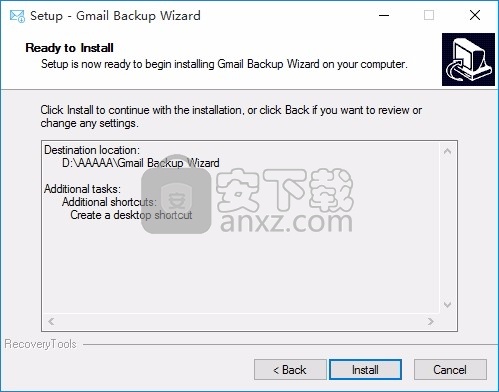 Gmail Backup Wizard(Gmail文件备份工具)