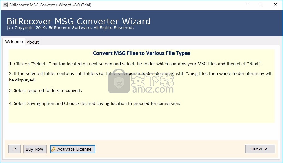 MSG to PST Wizard(MSG转PST工具)