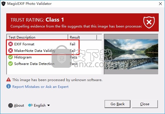 MagicEXIF Photo Validator(原图校验器)