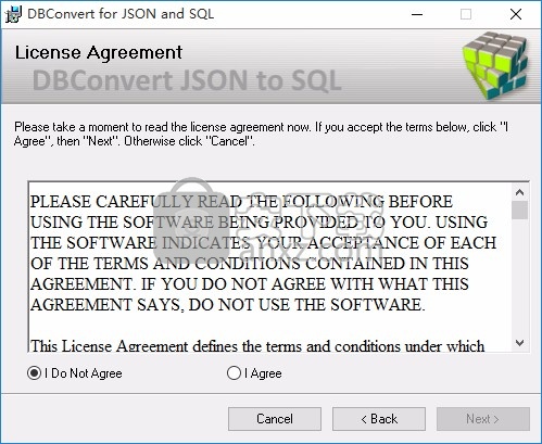 DBConvert for JSON and SQL(数据库文件转换工具)