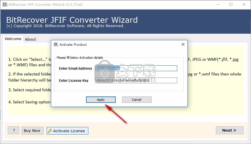 JFIF Converter Wizard(JFIF文件格式转换工具)