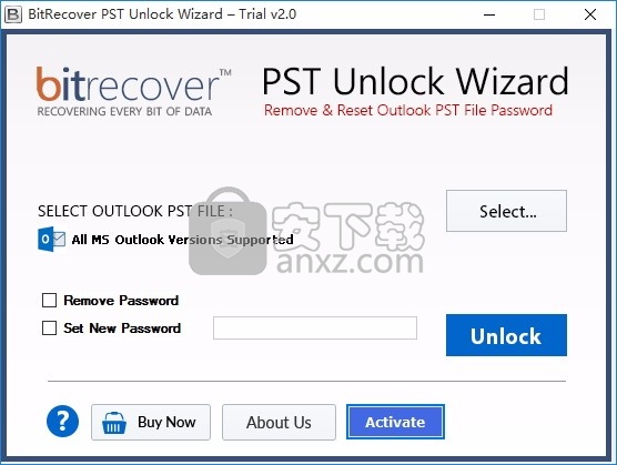 PST Unlock Wizard(PST文件解锁与密码更改工具)