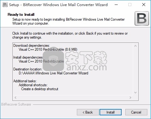 Windows Live Mail Converter(Mail电子邮件备份工具)