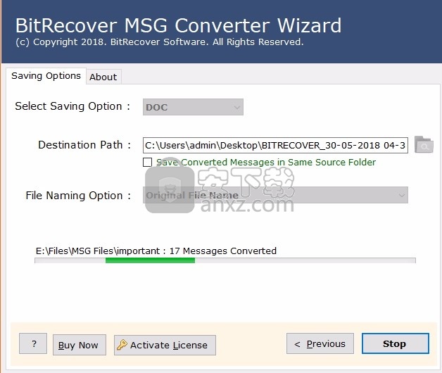 MSG to DOC Wizard(MSG转DOC工具)