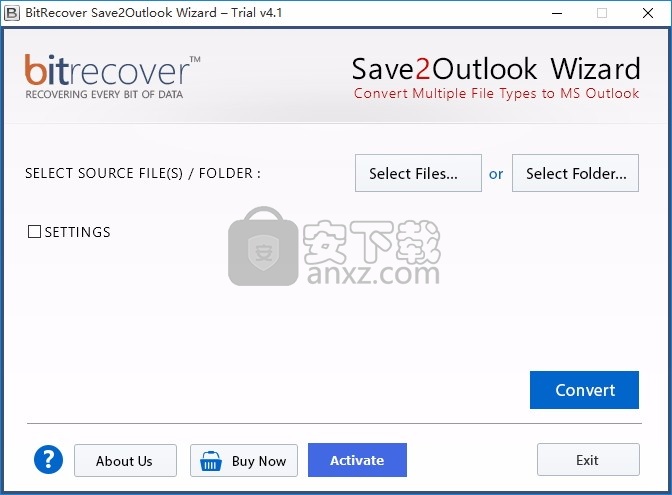 Save2Outlook Wizard(Outlook PST文件转换)