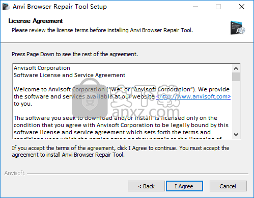 Anvi Browser Repair Tool(IE浏览器修复工具)