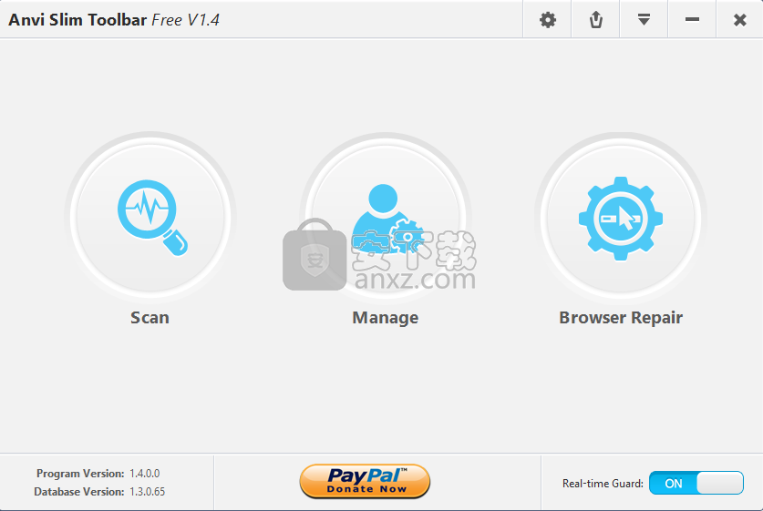 Anvi Slim Toolbar(浏览器工具栏管理软件)