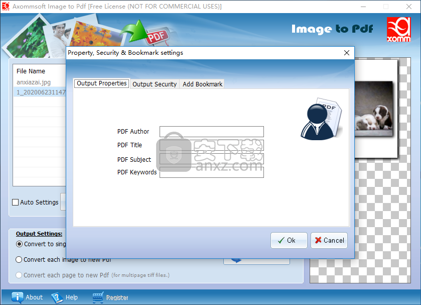 图片转pdf软件(Axommsoft Image to Pdf)