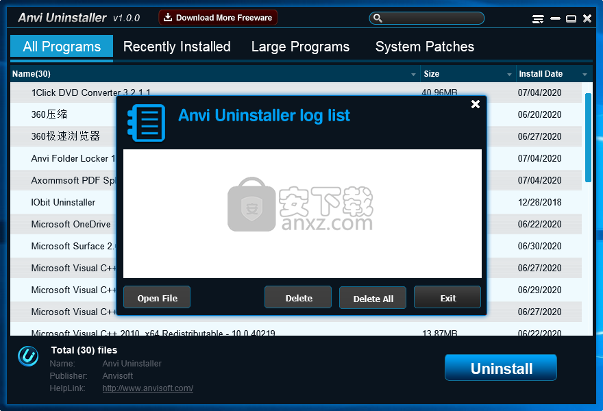 Anvi Uninstaller(软件卸载工具)