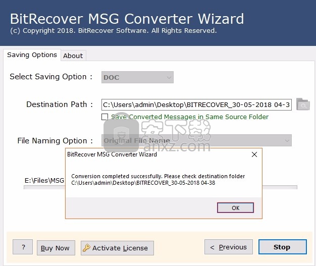MSG to DOC Wizard(MSG转DOC工具)