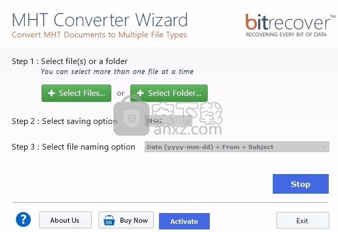 MHT Converter Wizard(MHT文件转换工具)