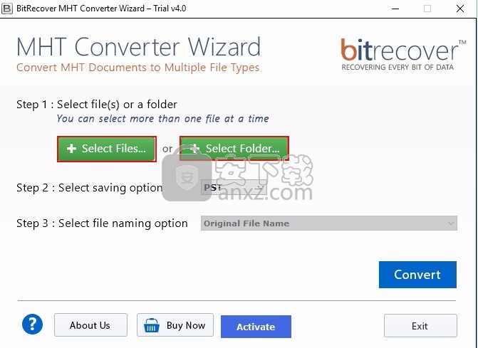 MHT Converter Wizard(MHT文件转换工具)