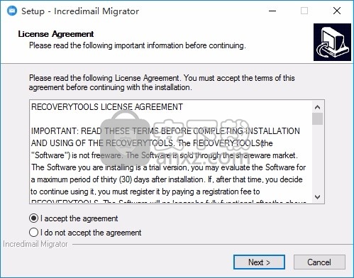IncrediMail to Zimbra Wizard(文件转换工具)