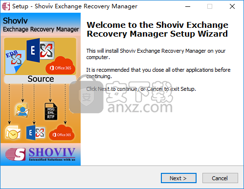 Shoviv Exchange Recovery Manager(Exchang恢复软件)