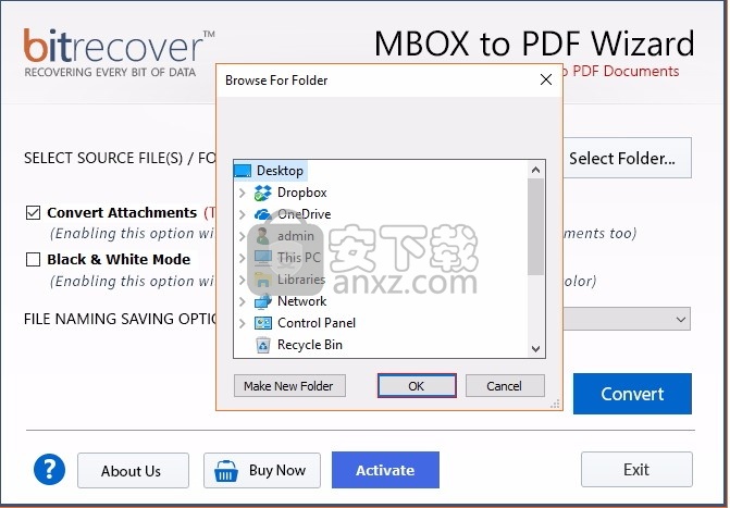 MBOX to PDF Wizard(MBOX转PDF)