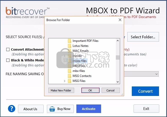 MBOX to PDF Wizard(MBOX转PDF)