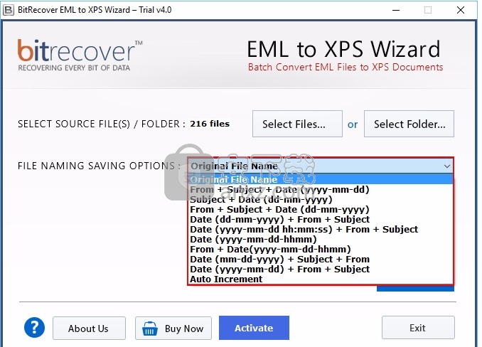 EML to XPS Wizard(EML转XPS)