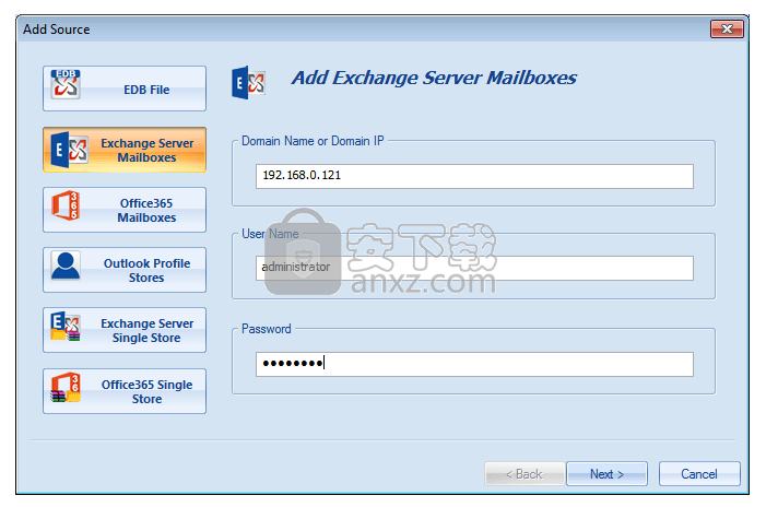 Shoviv Exchange Recovery Manager(Exchang恢复软件)