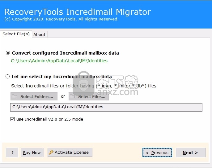 IncrediMail to Zimbra Wizard(文件转换工具)