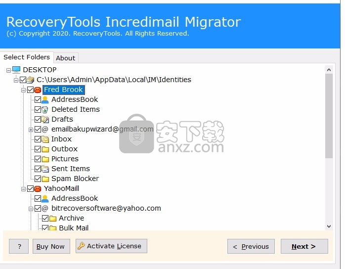 IncrediMail to Zimbra Wizard(文件转换工具)