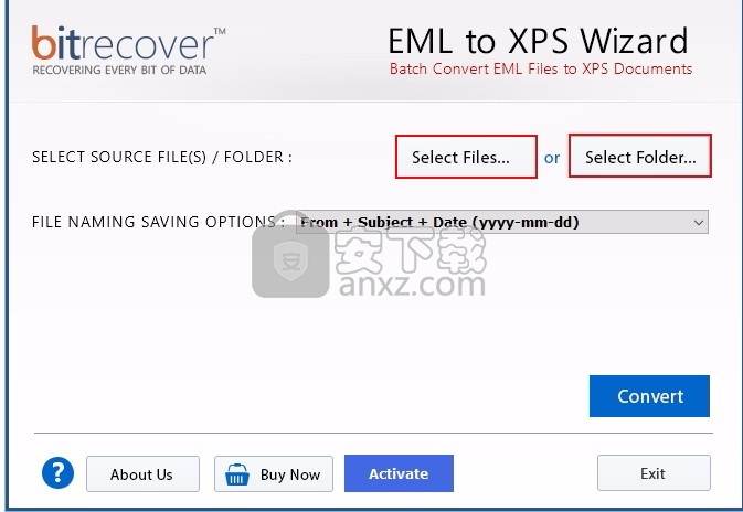 EML to XPS Wizard(EML转XPS)