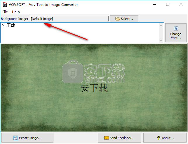 文字转图片工具(Vov Text to Image Converter)
