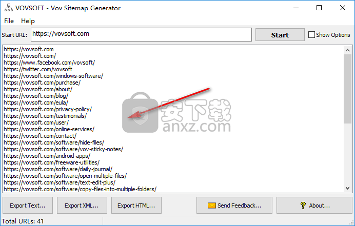 Vov Sitemap Generator(网站地图生成器)