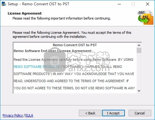 Remo Convert OST To PST(OST转PST)