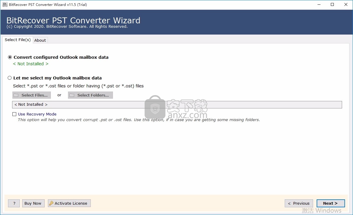 PST Contacts Wizard(PST Contacts文件转换工具)