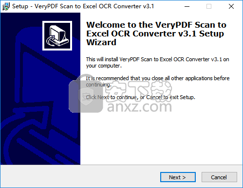 VeryPDF Scan to Excel OCR Converter(扫描件转Excel转换器)
