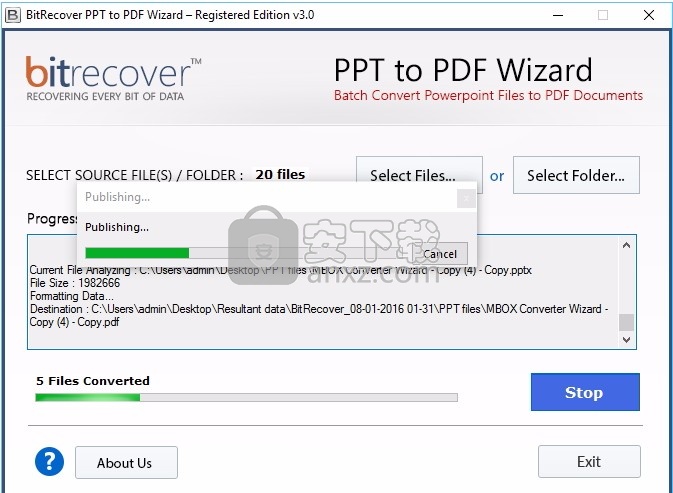 PPT to PDF Wizard(PPT转PDF工具)