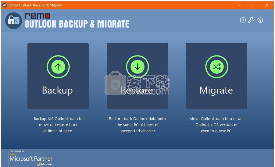 Outlook Backup And Migrate(数据备份与恢复工具)