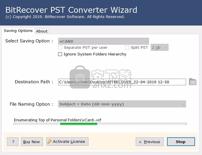 PST Contacts Wizard(PST Contacts文件转换工具)