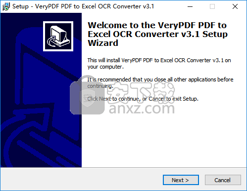 VeryPDF PDF to Excel OCR Converter(PDF转Excel转换器)