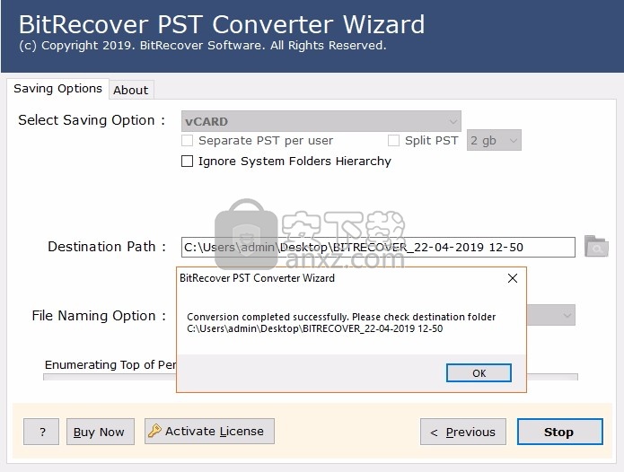 PST Contacts Wizard(PST Contacts文件转换工具)