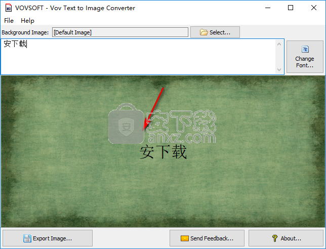 文字转图片工具(Vov Text to Image Converter)