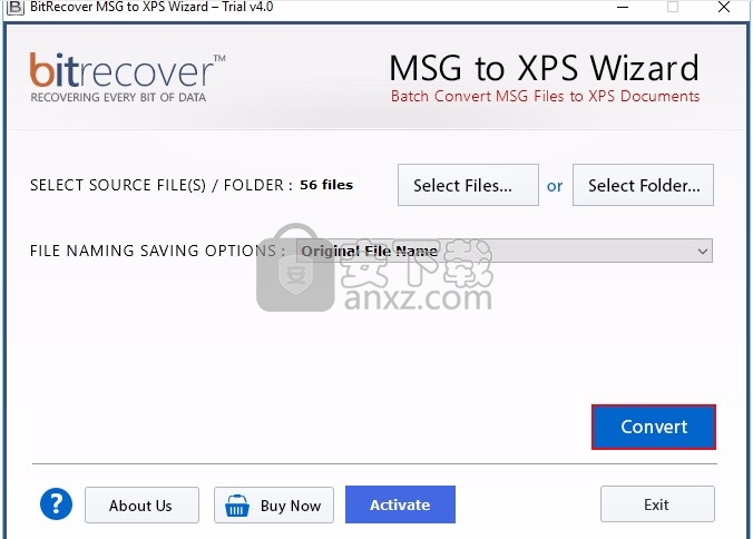 MSG to XPS Wizard(MSG转XPS)