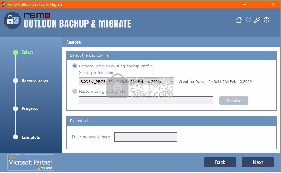 Outlook Backup And Migrate(数据备份与恢复工具)
